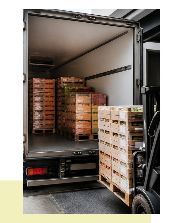 Перевозка сельхозпродукции на паллетах с доставкой в Новокубанск