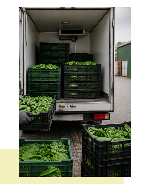 Перевозка шпината в Новокубанск с сохранением свежести продукции